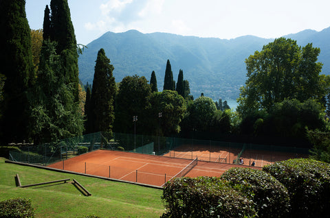 Rafa and Will Smith, a weekend of tennis in Villa D'Este, Lake Como