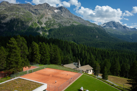 Suvretta House: The Best Place to Play Tennis in St Moritz