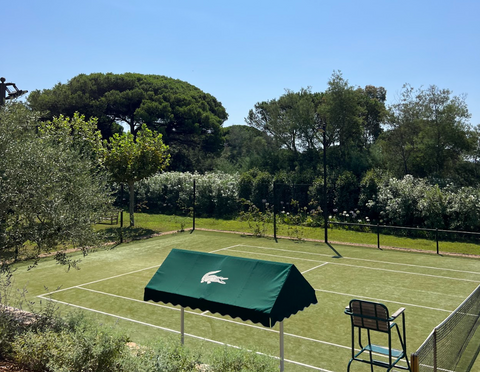 Saint Tropez: a visit to the Venet Foundation and Tennis at Airelles