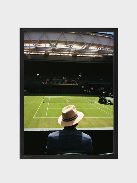 Man with the hat at Wimbledon